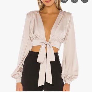 NWT Revolve NBD Imogen Top in Champange